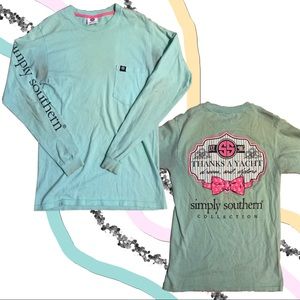 Simply southern long sleeve tee shirt